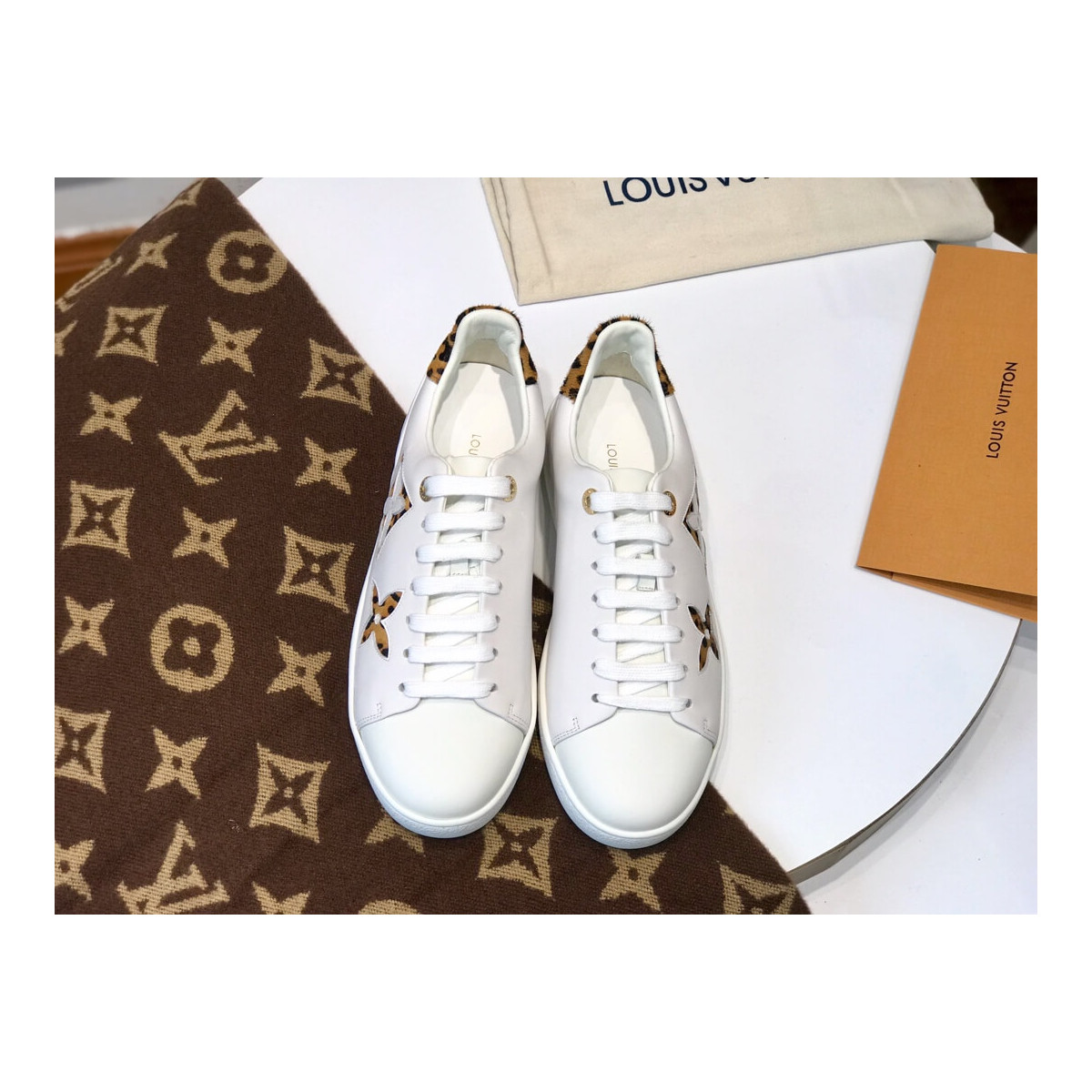 Louis Vuitton Monogram Jungle Frontrow Sneaker 1A5NQ4