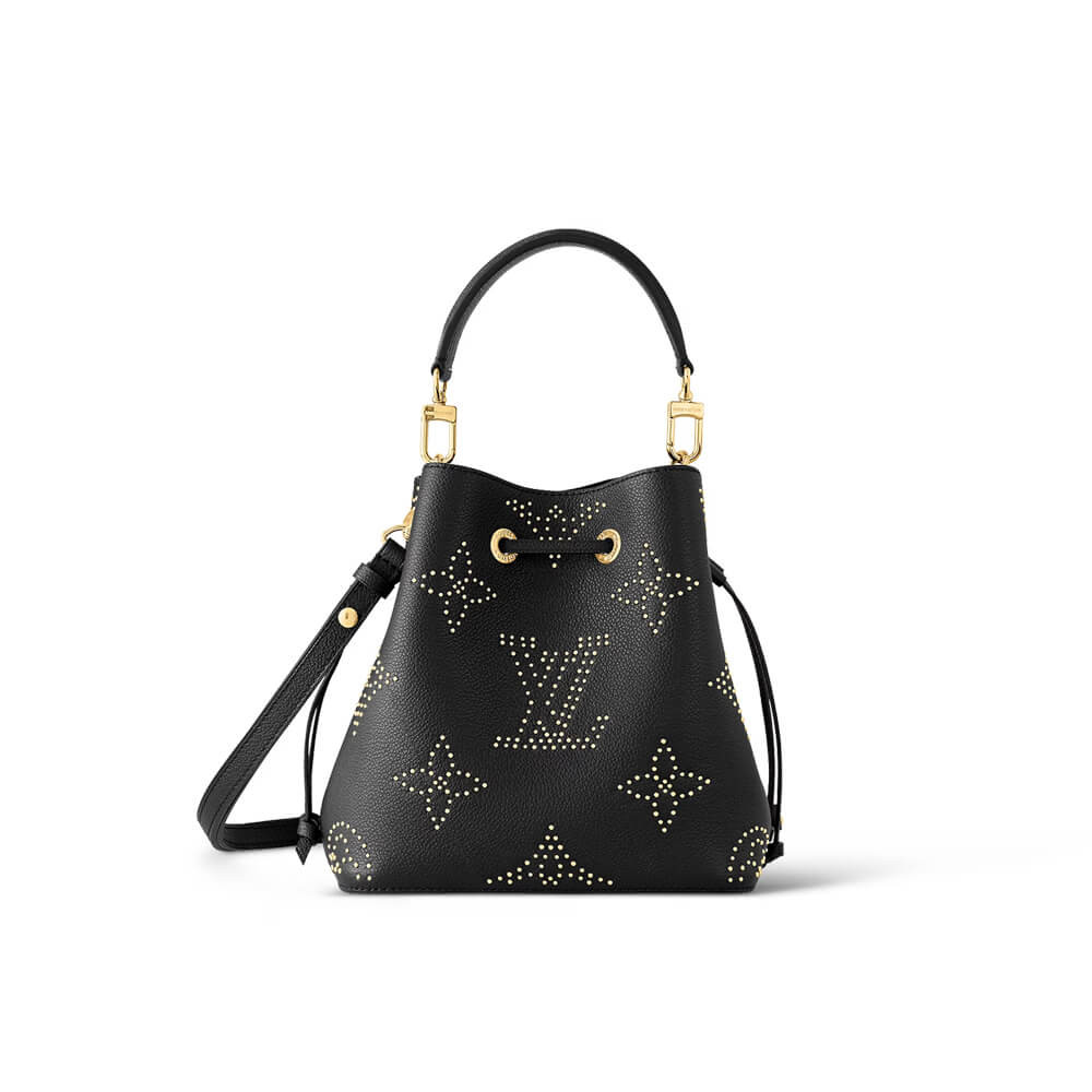 Louis Vuitton Neonoe BB M46734 Black Monogram Empreinte With Studs