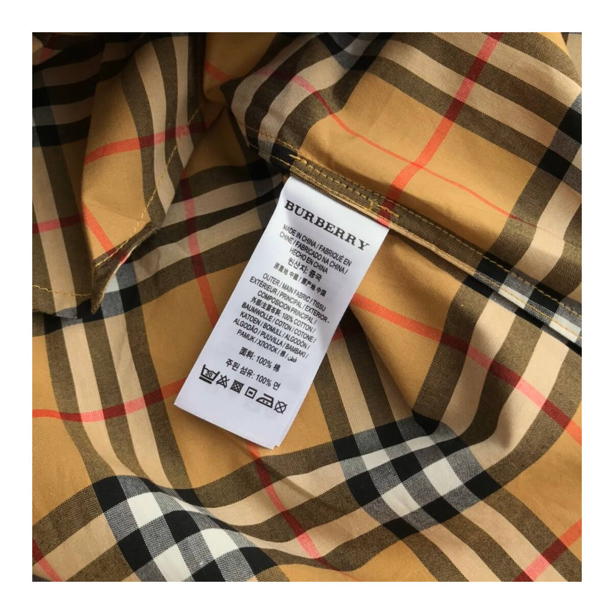 Burberry Vintage Check Cotton Tie-waist Shirt Dress 40734551