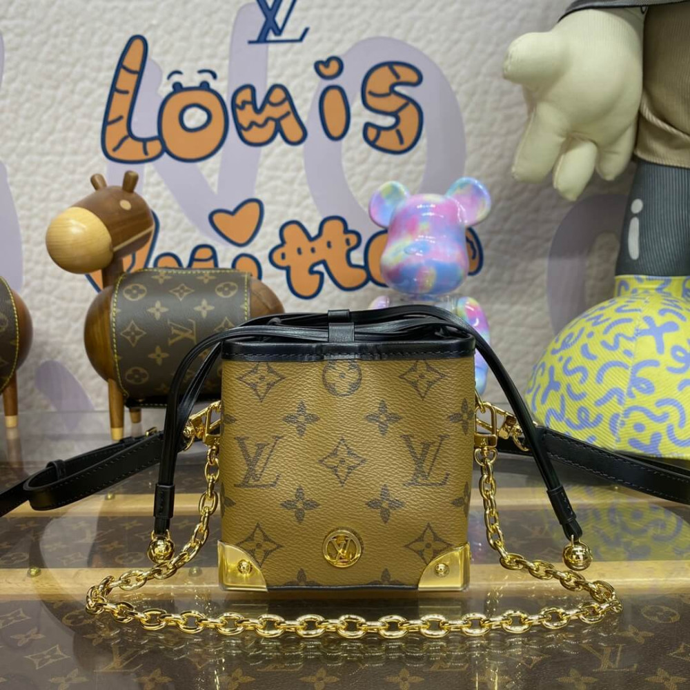 Louis Vuitton Monogram Reverse Canvas Noe Purse M82885