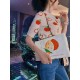 Gucci GG Apple Print Wool Jacquard Top 606117