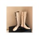 Ann Demeulemeester Calfskin Tall Lace-Up Boots A141