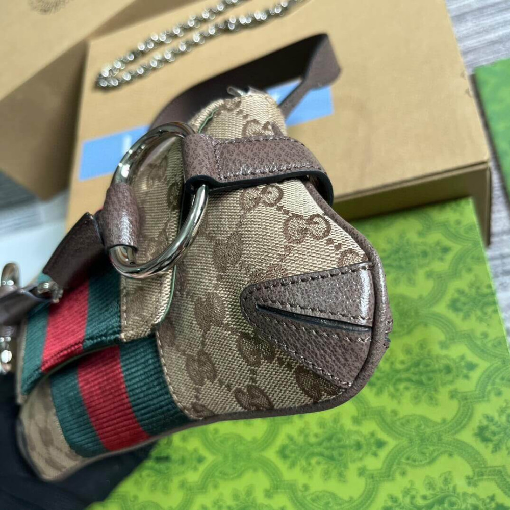 Gucci GG Horsebit Chain Small Shoulder Bag 764339