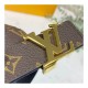 Louis Vuitton LV Initiales 30mm Reversible Belt M0317W