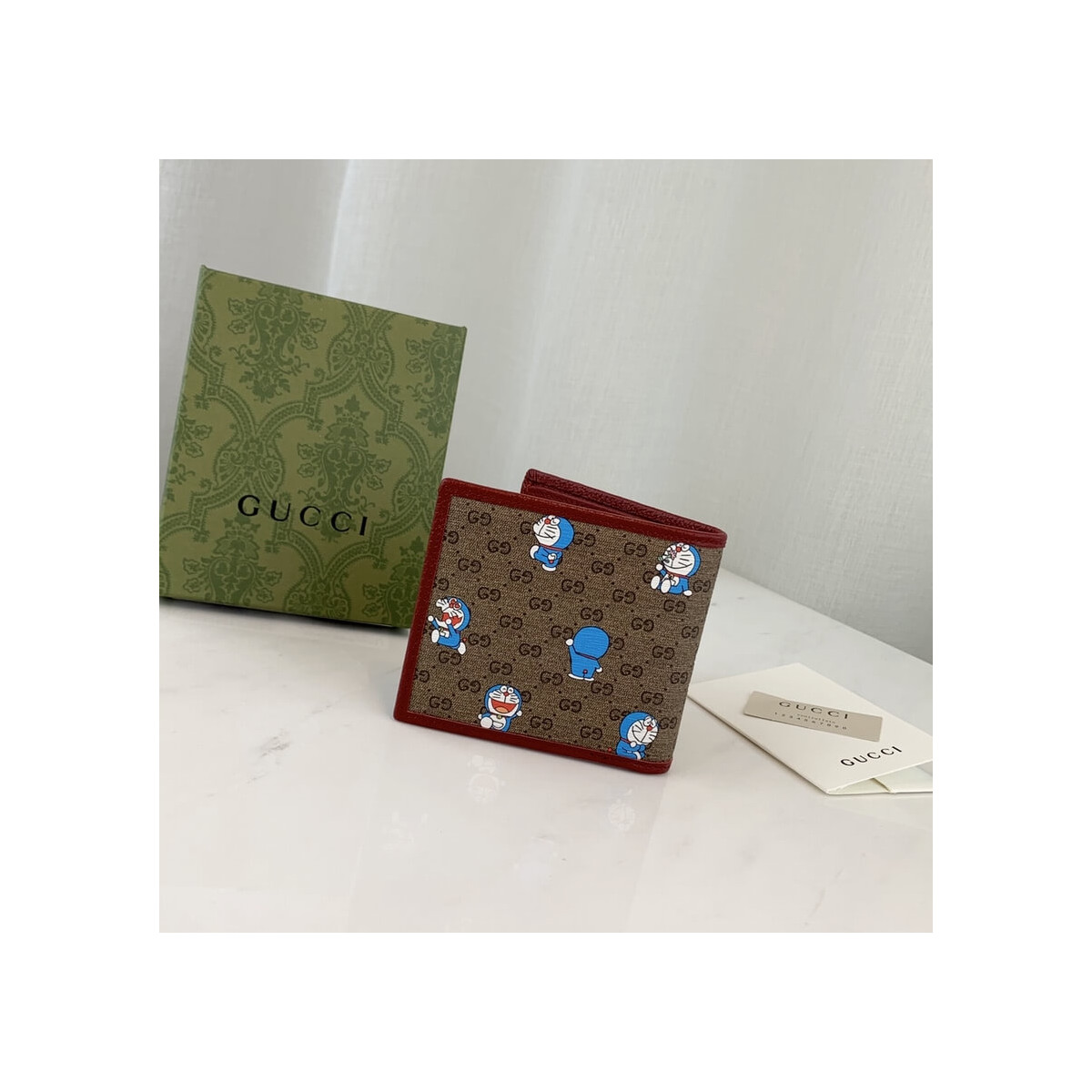 Doraemon x Gucci Bifold Wallet 647802