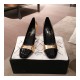 Chanel Crocodile Patent Pumps G35827