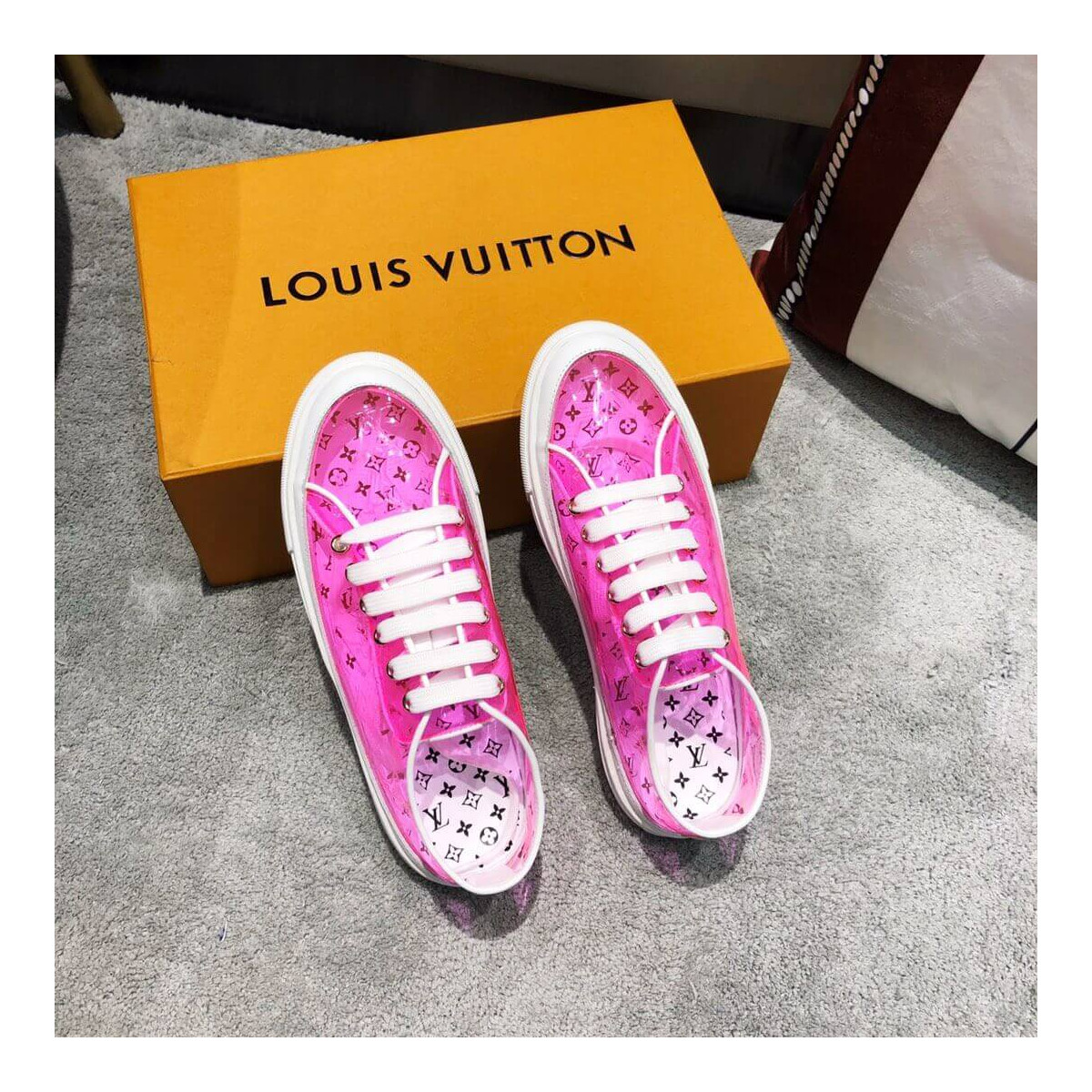 Louis Vuitton Rosy PVC Sneakers