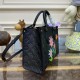 LV x YK OnTheGo PM with Flower Marquetry M21732