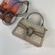 Gucci Small Dionysus Top Handle Bag 739496 Oatmeal Leather Trim