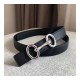 Hermes Gamma Belt Buckle &amp; Reversible Leather Strap 24mm H07536