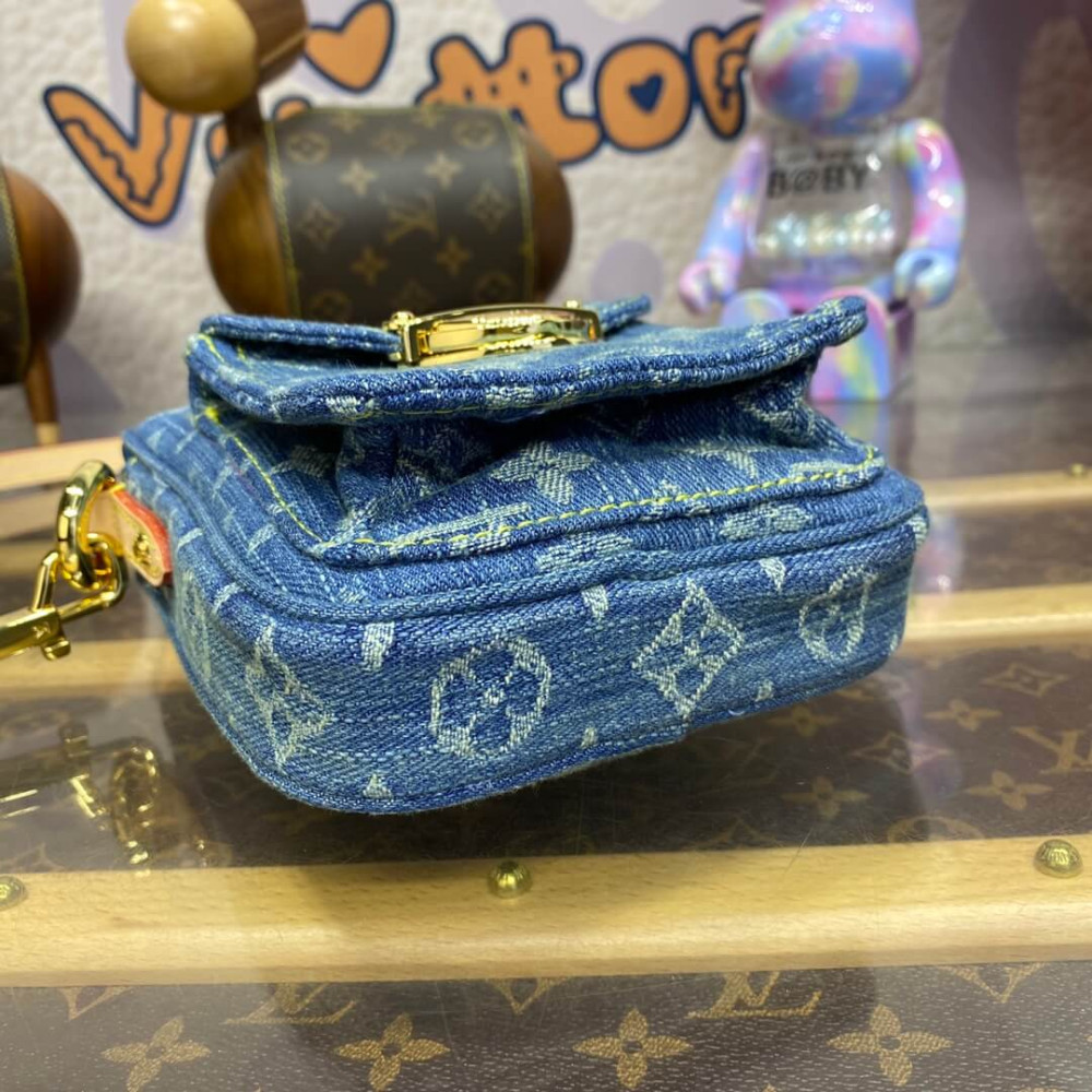 Louis Vuitton Monogram Denim Fairfax Pochette M82948