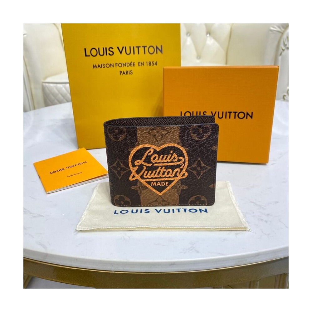 Louis Vuitton Monogram Stripes Multiple Wallet M81108