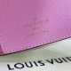 Louis Vuitton Christmas Animation 2022 Victorine Wallet M81638 Pink