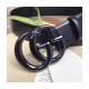 Gucci GG Marmont 40mm Wide Belt 400593 Black