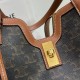 Celine Cabas 16 In Triomphe Canvas and Calfskin 114482