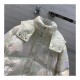 Moncler Daos Water Resistant Iridescent Hooded Down Puffer Coat