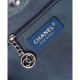 Chanel Deauville Small Shopping Bag AS3351 Denim Vintage Blue