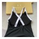 Burberry Logo Tape Swimsuit 80254821