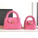 Chanel Jersey Quilted Mini Kelly Shopper Bag AS4416