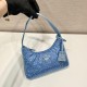 Prada Satin Mini-Bag With Artificial Crystals 1NE515