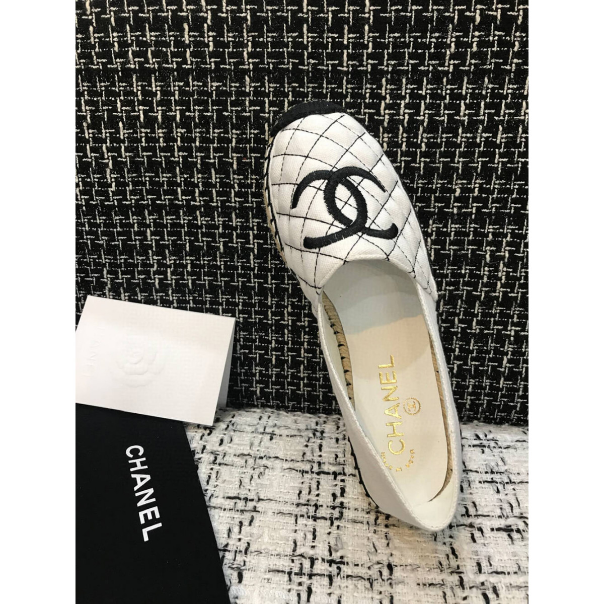 Chanel Quilted Espadrilles G32910