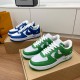 Louis Vuitton Virgil Abloh x Nike Air Force 1 Sneakers White/Green