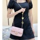 Chanel Mini Flap Bag 20cm Heart Chain AS3457