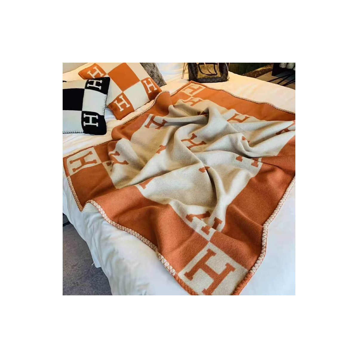 Hermes Avalon Throw Blanket H102668