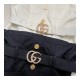 Gucci Cady Silk Wool Vest With Double G 609245