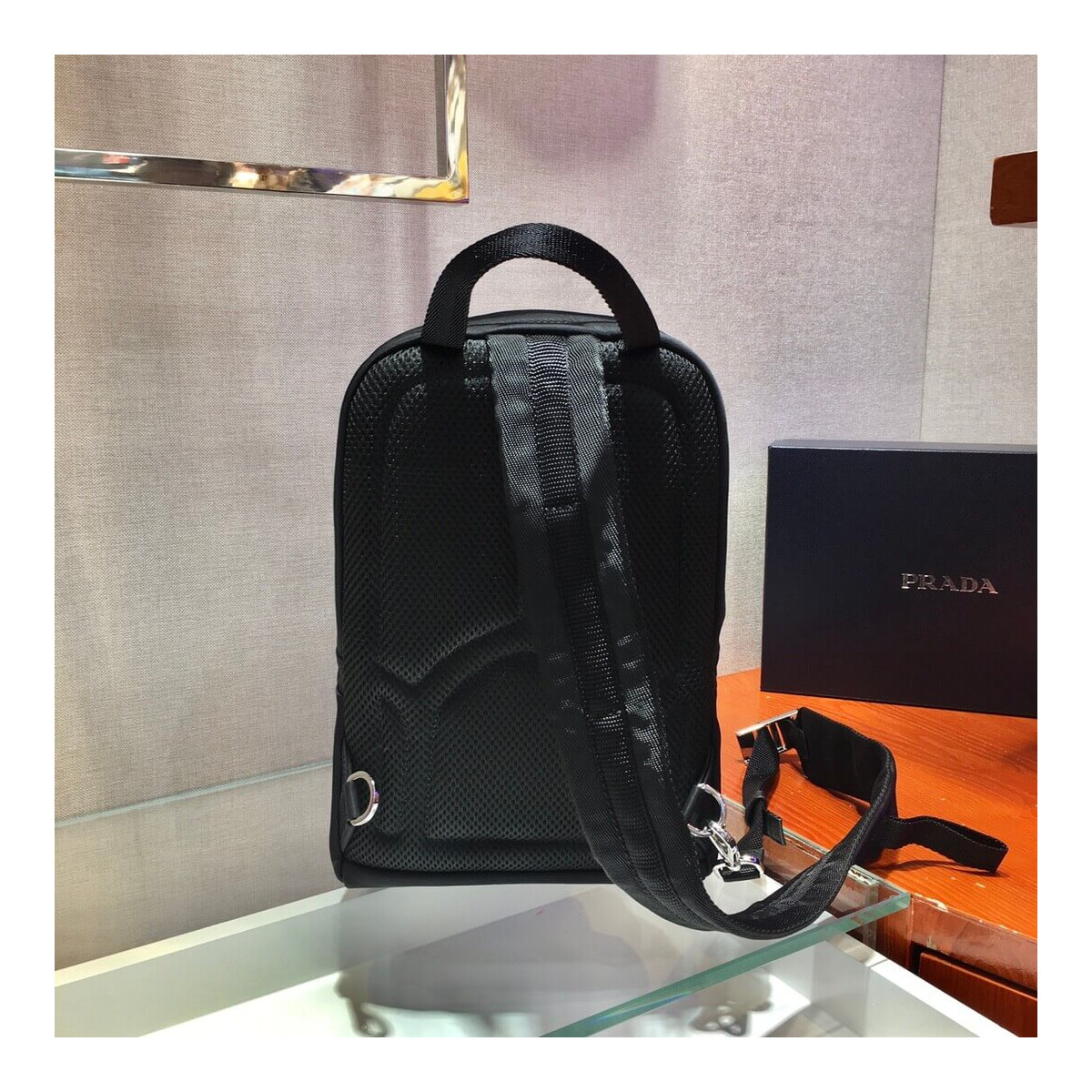 Prada Nylon Backpack 2VZ013