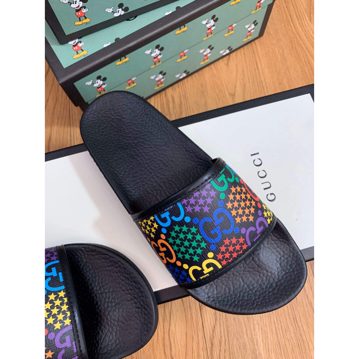 Gucci GG Psychedelic slide 610089