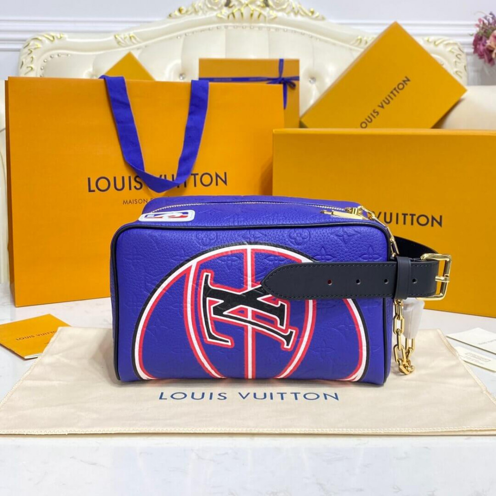 Louis Vuitton LVxNBA Dopp Kit Bag M21106 Blue