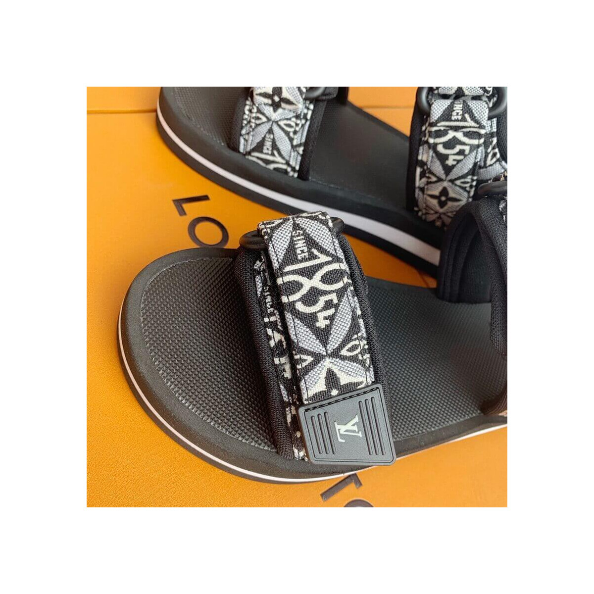 Louis Vuitton Since 1854 Paseo Flat Sandal