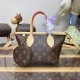 Louis Vuitton Monogram Canvas Neverfull BB Natural Strap