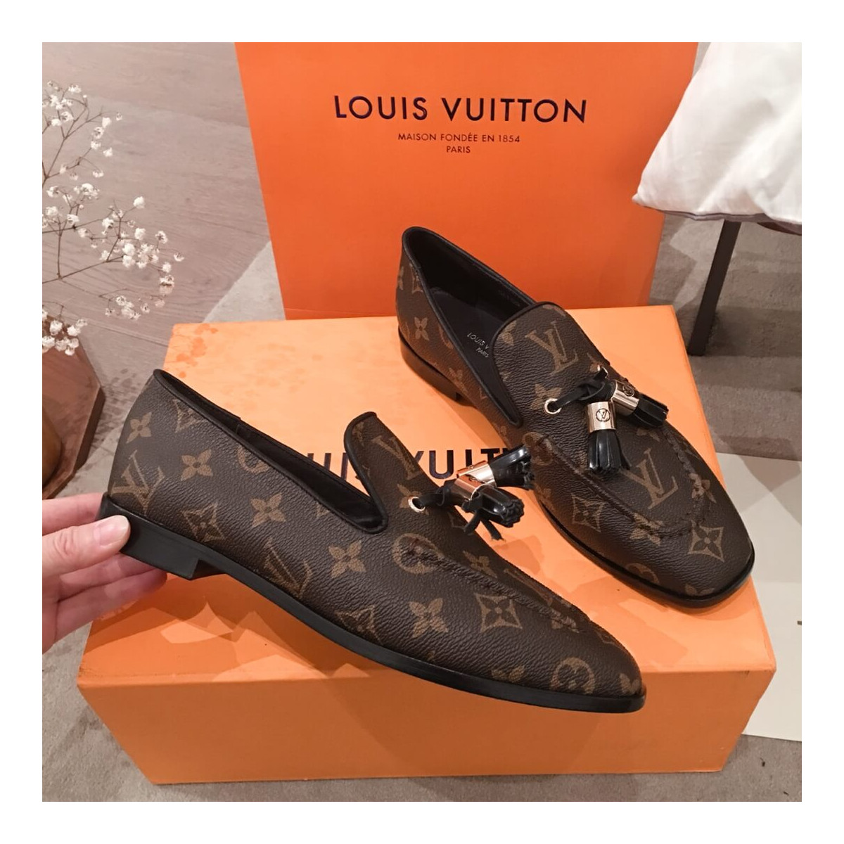 Louis Vuitton Monogram Society Loafer 1A4XD2