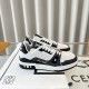 Louis Vuitton LV Trainer Sneaker Black/White 1AANEG