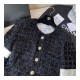 Chanel Tweed Black Jacket P65274