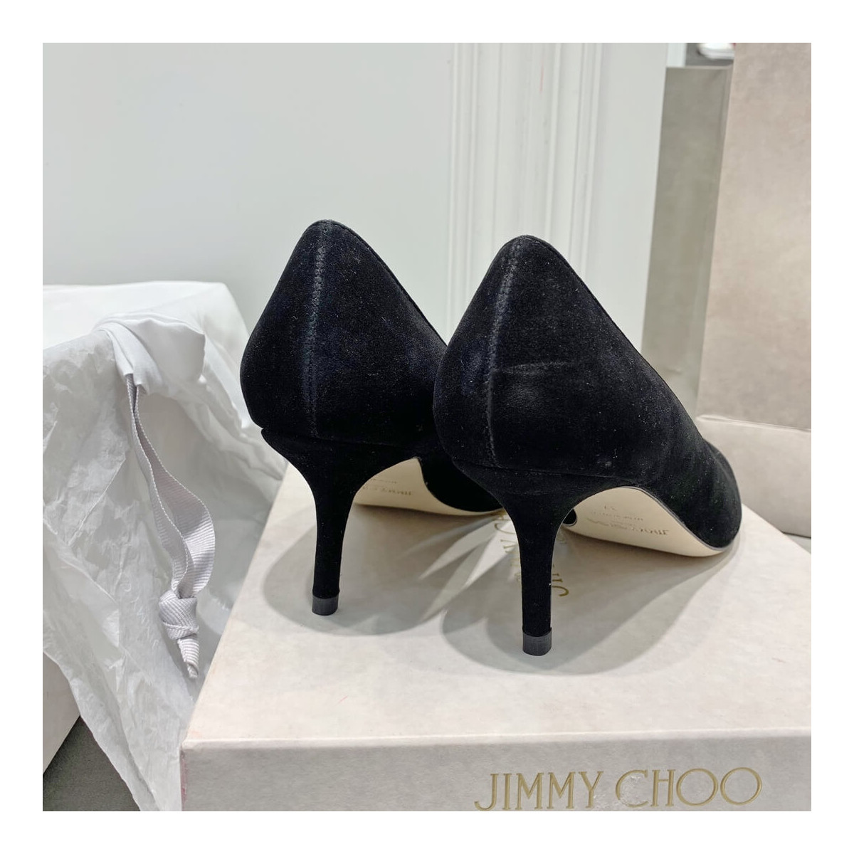 Jimmy Choo Romy Suede Pumps 120011