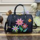 LV x YK Speedy Bandouliere 25 with Flower Marquetry M46415