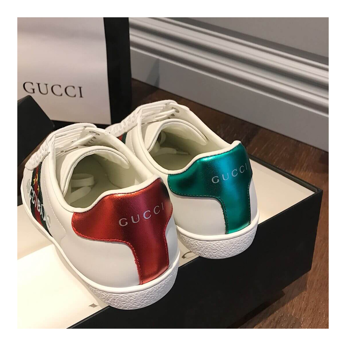 Gucci Ace Sneaker with Gucci Band 603693