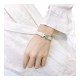 Hermes Narrow Clic H Bracelet Light Pink