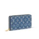 Louis Vuitton Monogram Denim Zippy Wallet M82958