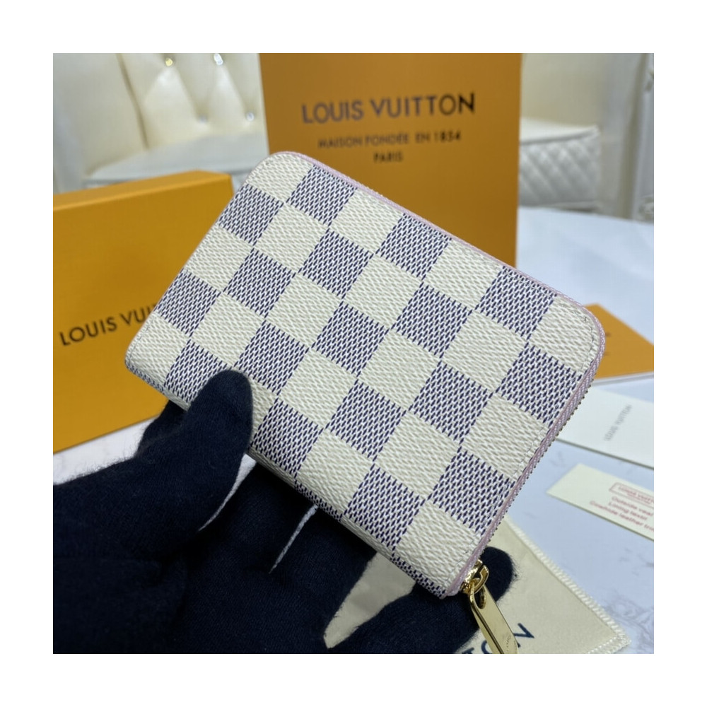 Louis Vuitton Damier Azur Zippy Coin Purse N60229