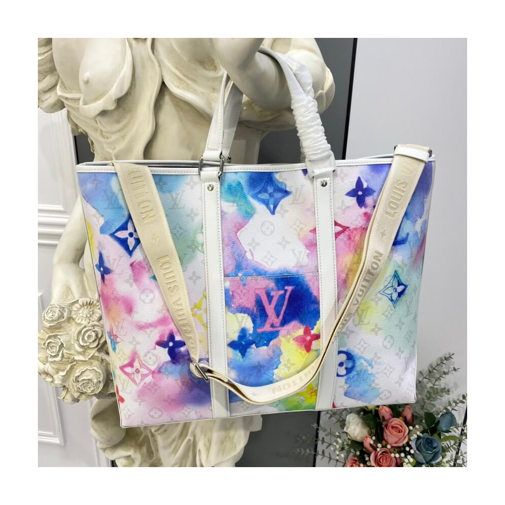 Louis Vuitton Monogram Watercolor Multico New Tote GM M45754