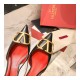 Valentino Garavani Vlogo Calfskin Slingback Pump 50mm SW2S0Q70