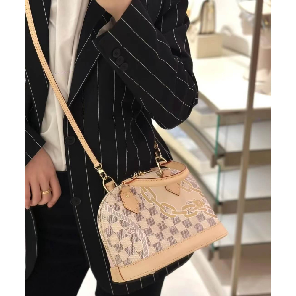 Louis Vuitton Damier Azur Alma BB N40472