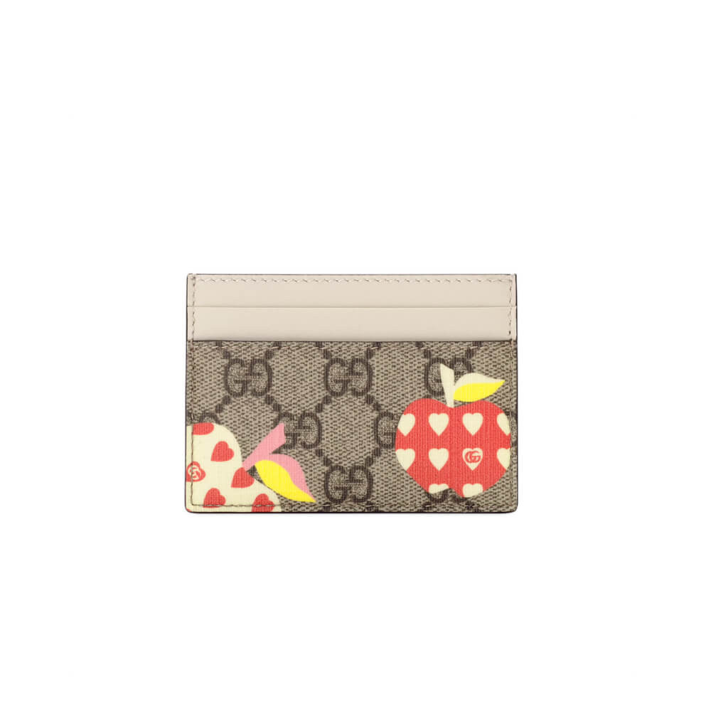 Gucci Les Pommes Card Case Wallet 663923