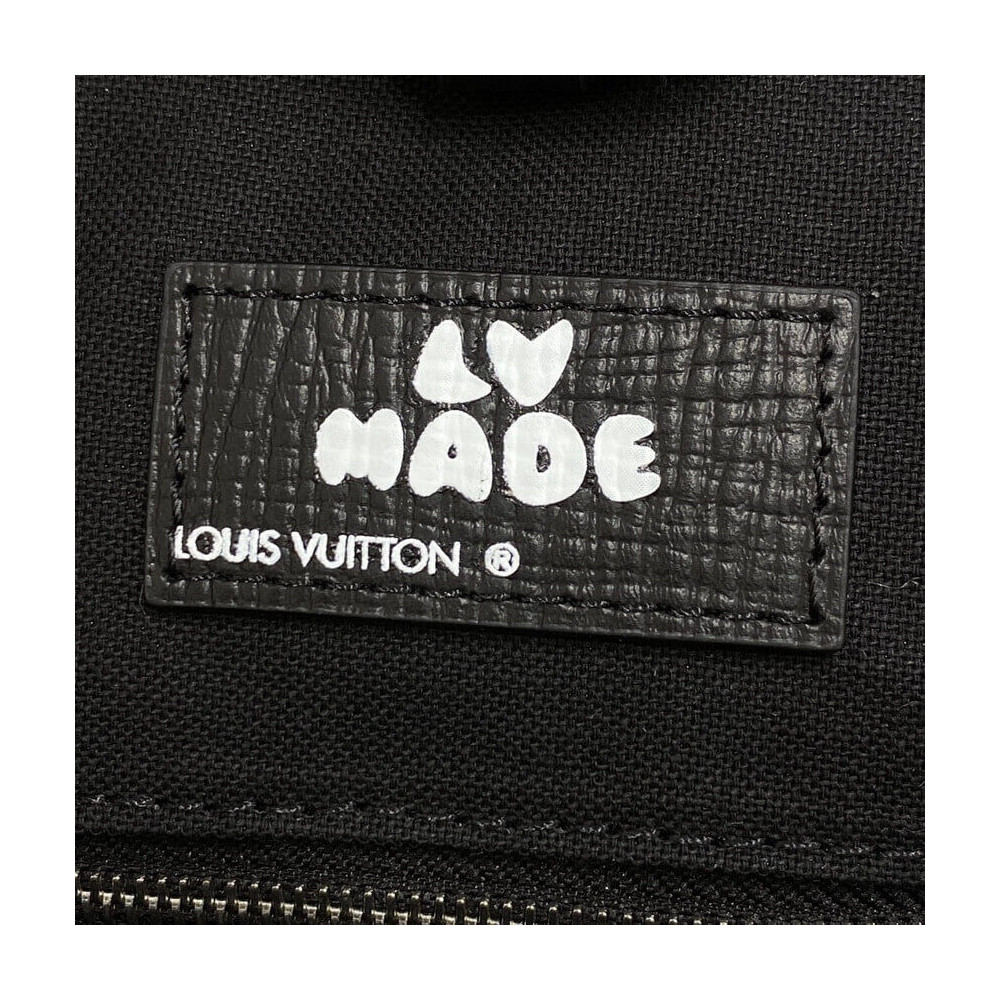 Louis Vuitton x Nigo Tote Journey M59373 Black