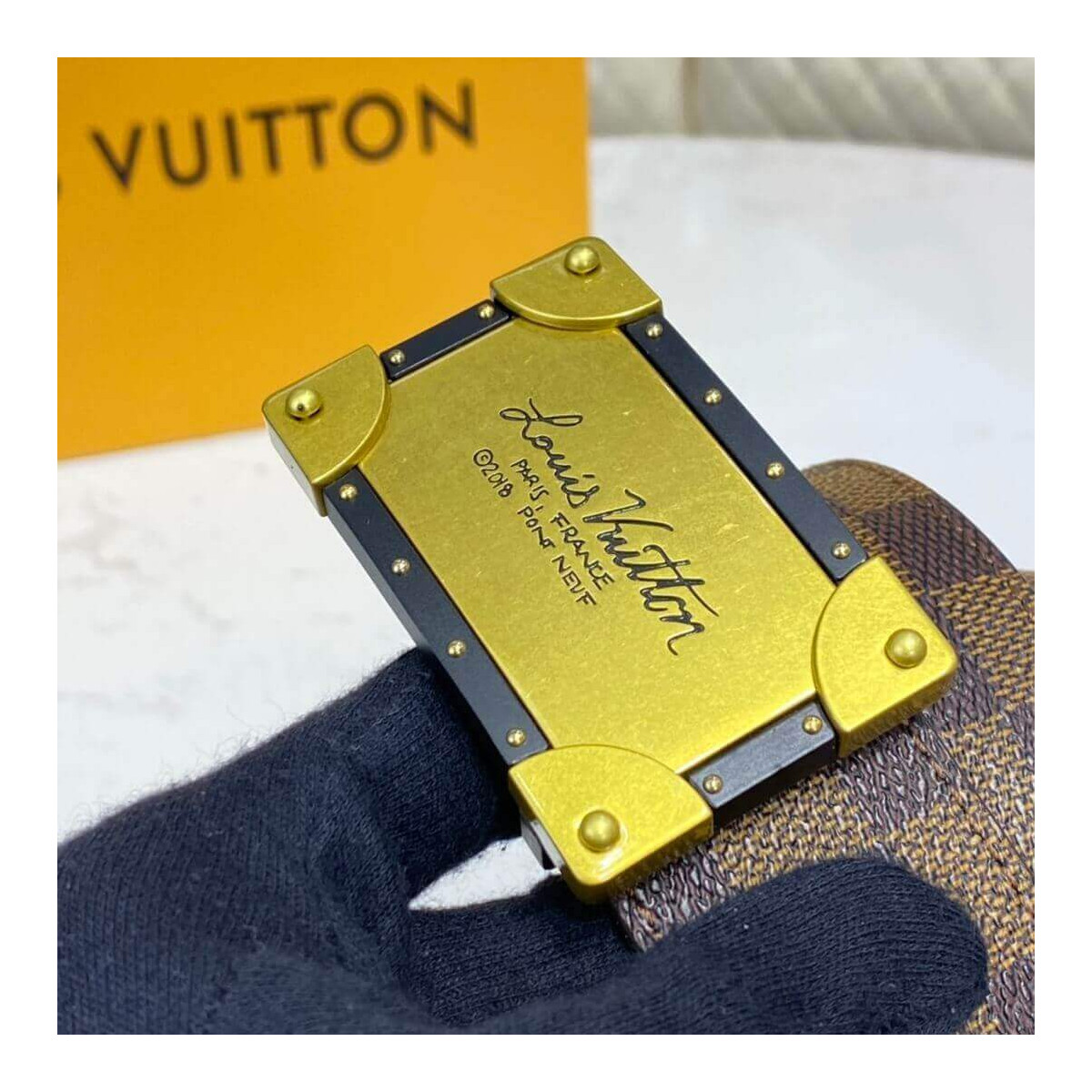 Louis Vuitton Neo Trunk 40mm Reversible Belt M0185U