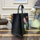 LV x YK OnTheGo MM with Flower Marquetry M46416